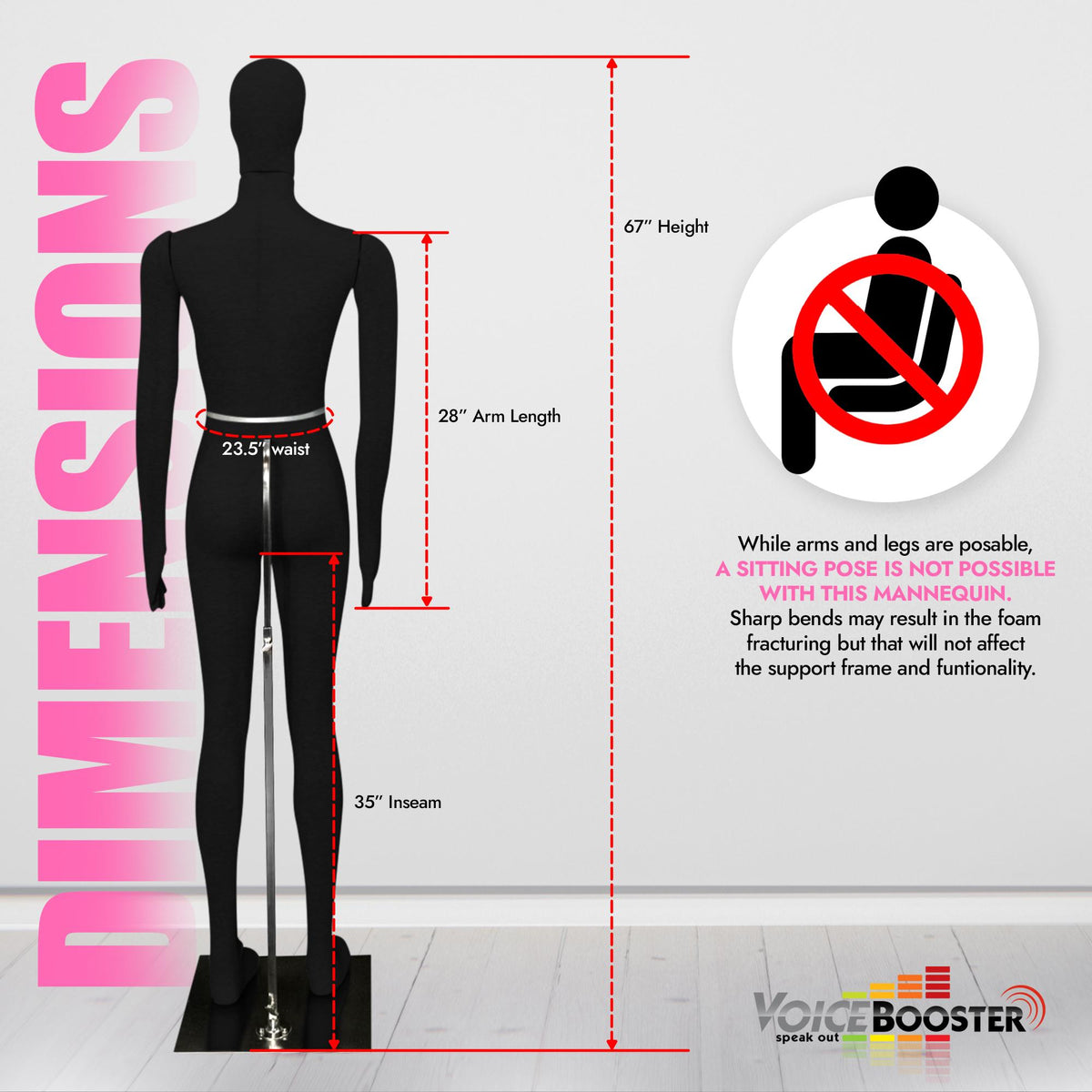 k*h様 Mannequins W / Female Mannequin Full Size – Flexible Posable | Buy Now – VoiceBooster
