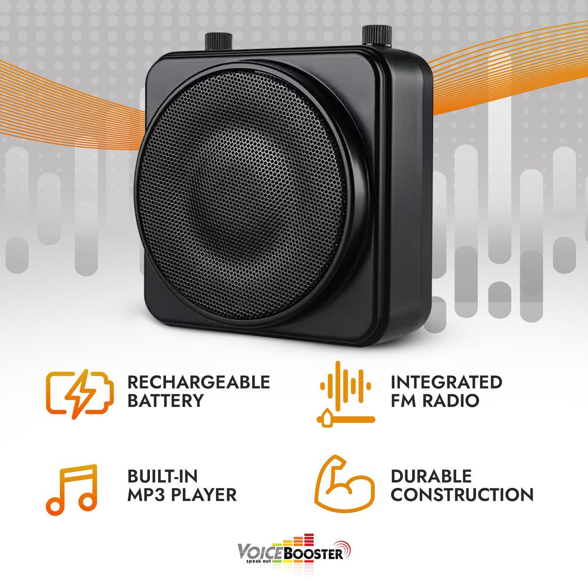 22 watt Voice Amplifier For Sale - VoiceBooster