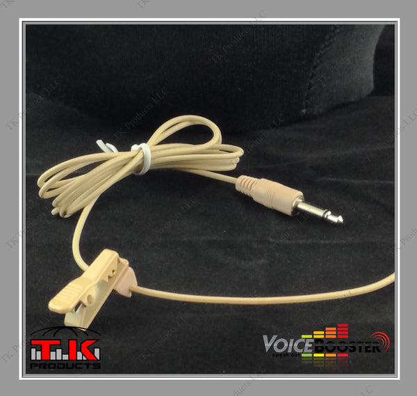 VoiceBooster Low Profile Light-Weight Single Ear-Hook Omnidirectional Microphone-VoiceBooster-TK Products LLC