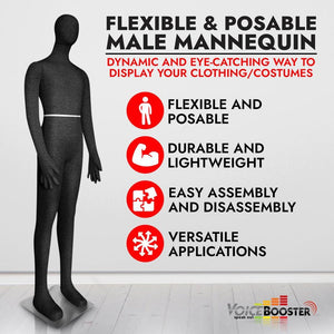 Male Flexible Mannequin Dummy