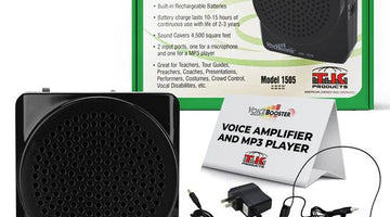 Why Should You Consider a Wireless Voice Amplifier for Your Classroom or Office?