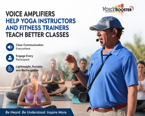 yoga instructor voice amplifier