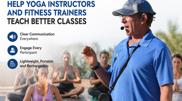 yoga instructor voice amplifier