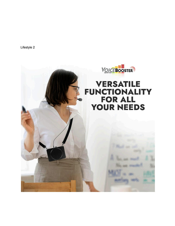 VoiceBooster MR1505 12watt Voice Amplifier