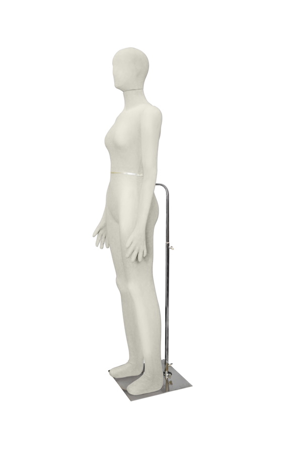 Female Mannequin, Flexible Posable Full-size In Beige