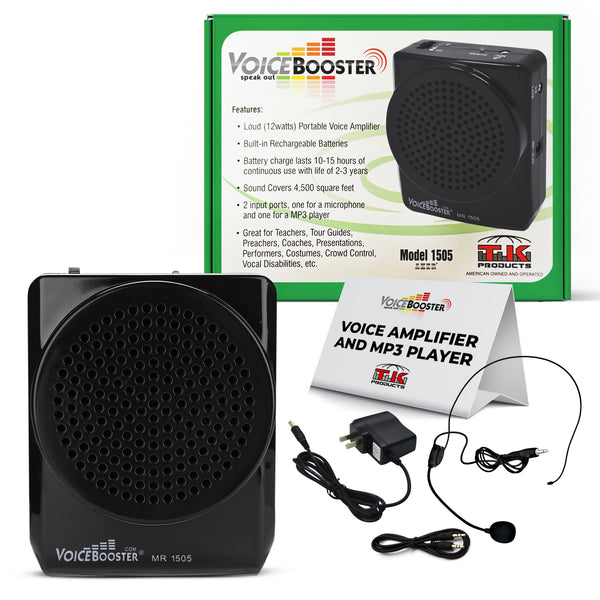 VoiceBooster MR1505 12watt Voice Amplifier