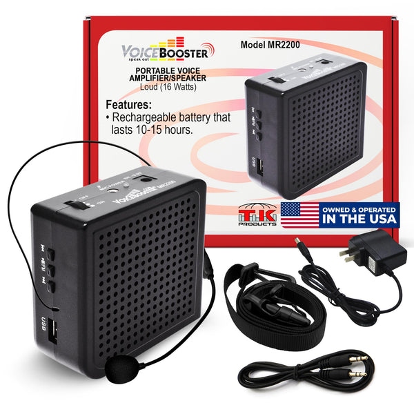 VoiceBooster MR2200 16watt Voice Amplifier & Mp3 Player