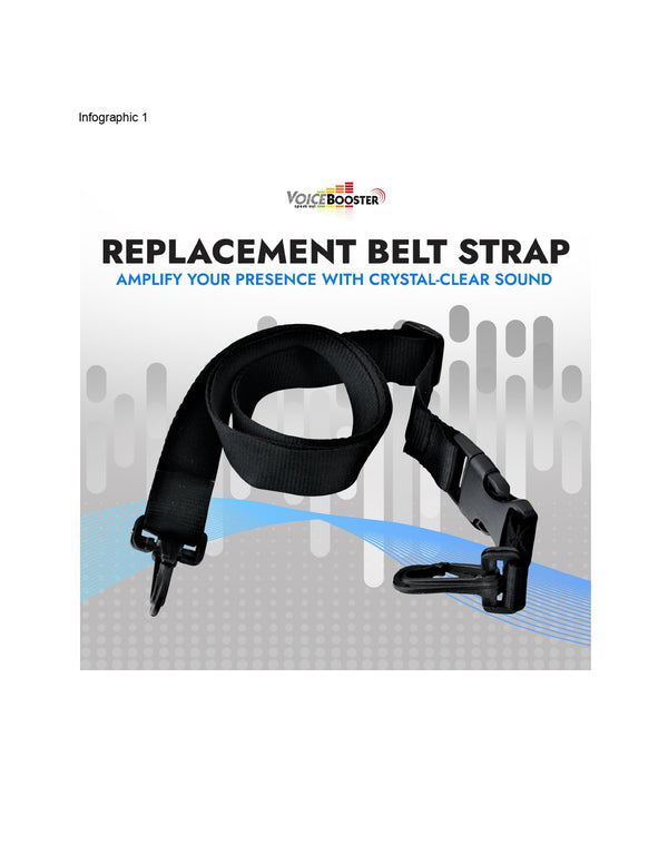 VoiceBooster Belt Strap