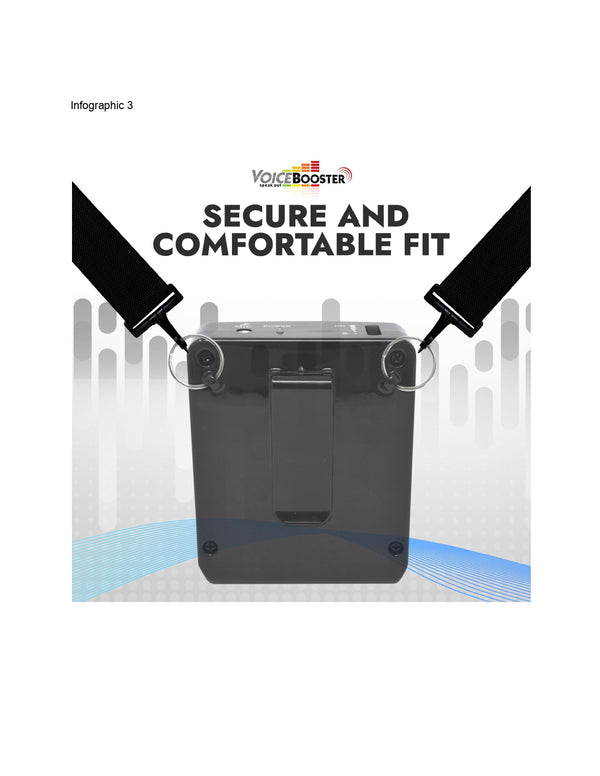 VoiceBooster Belt Strap