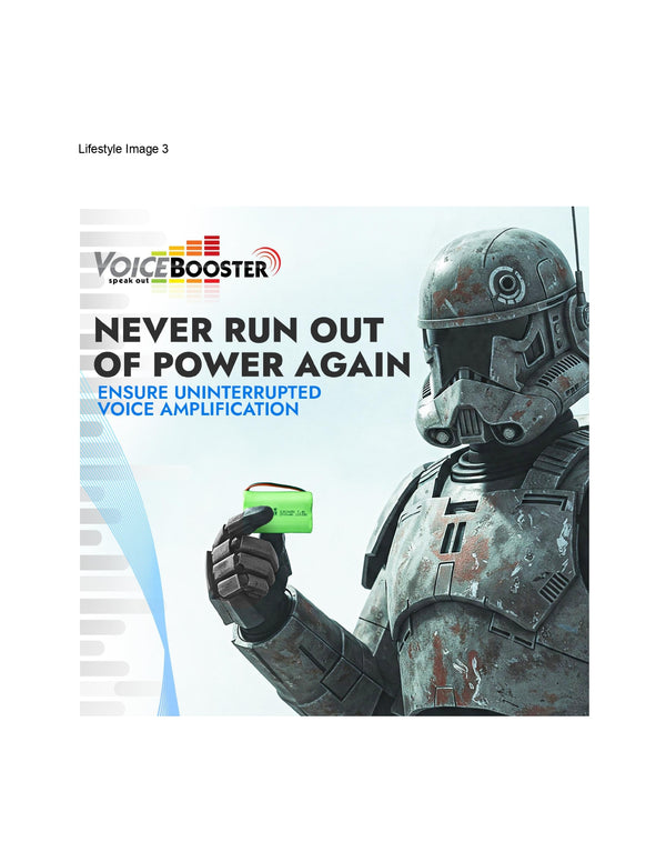 VoiceBooster Large Battery (2000mAh Li)