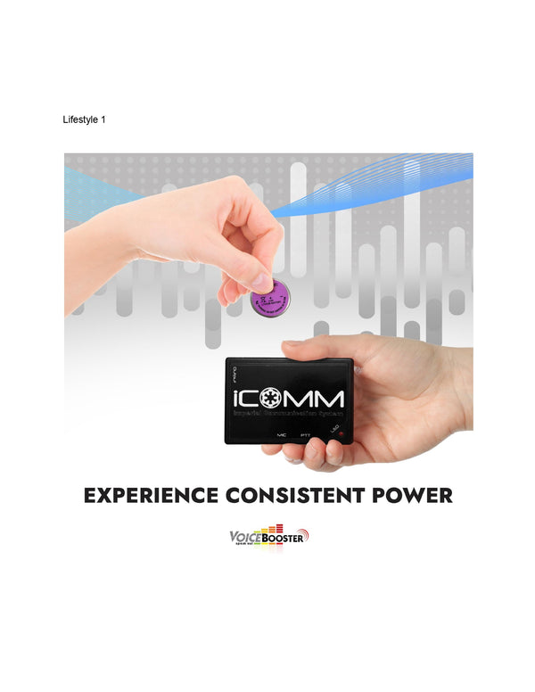 Replacement iComm Battery Type 1