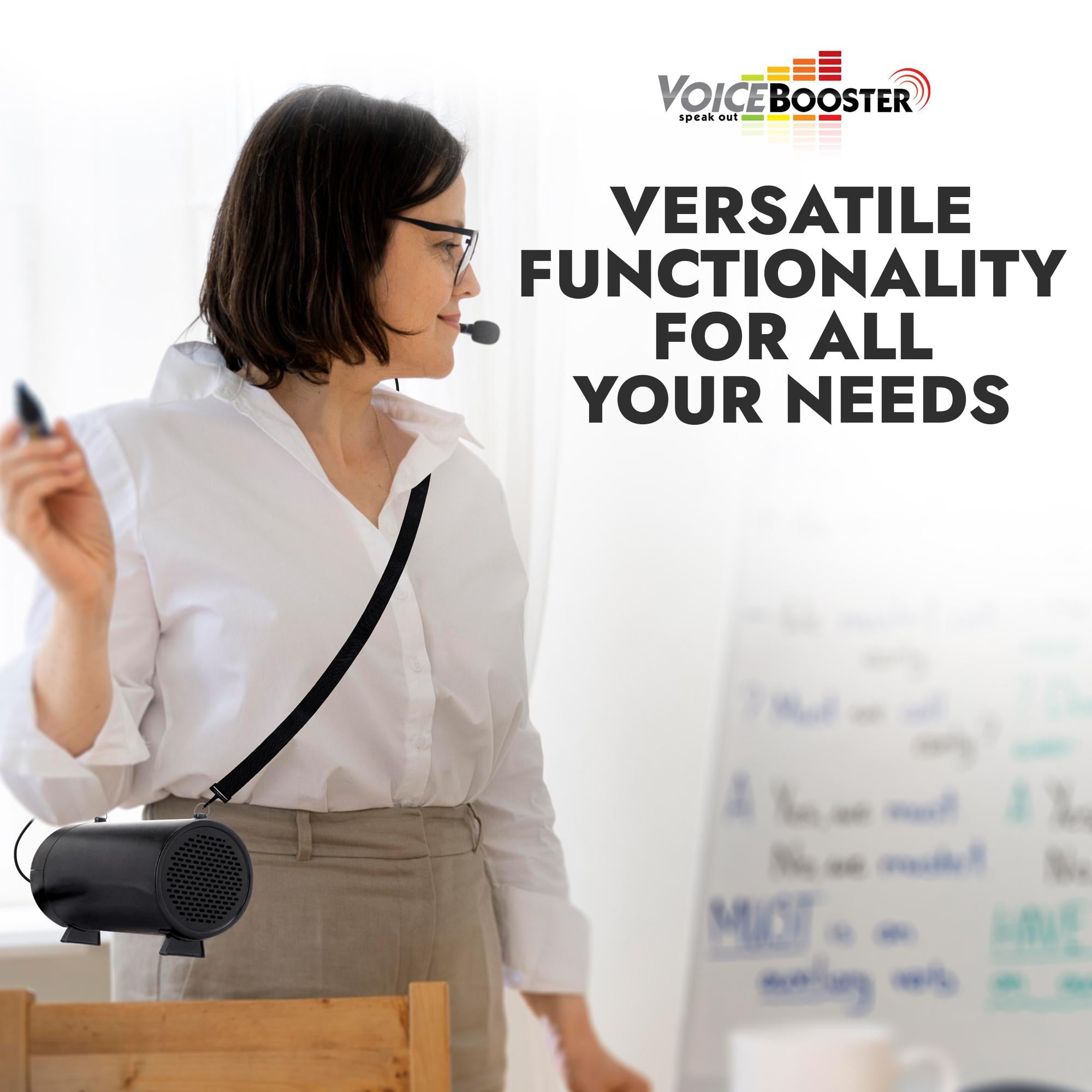 VoiceBooster MR-AK38 25watt Voice Amplifier with Built-in MP3 player