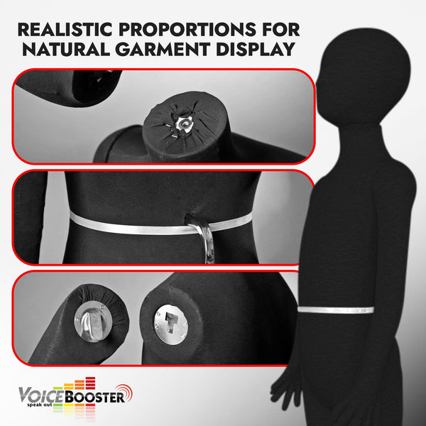 Child Mannequin, 4'5" (10 year old) VoiceBooster Child Mannequin, 4'5" (10 year old) VoiceBooster