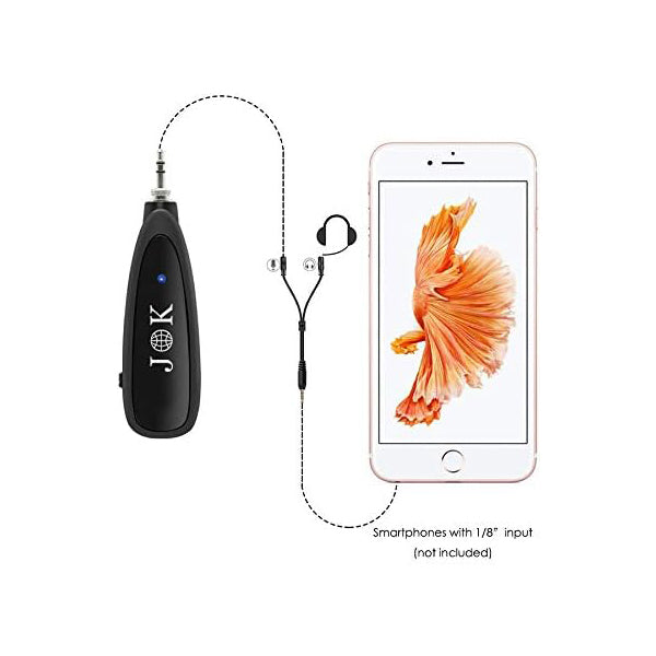 thumbnail image 2 of JK MIC-J 044 Lavalier Lapel Microphone | Mini XLR TA3F Plug For AKG & Samson Wireless Systems 2 of 10