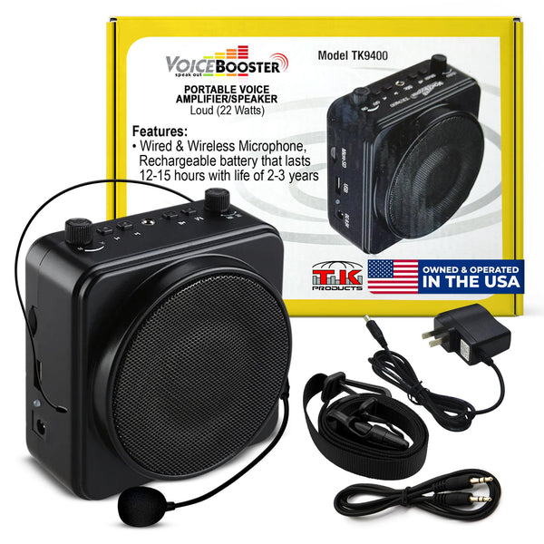 Wireless VoiceBooster TK9400 22watt Voice Amplifier
