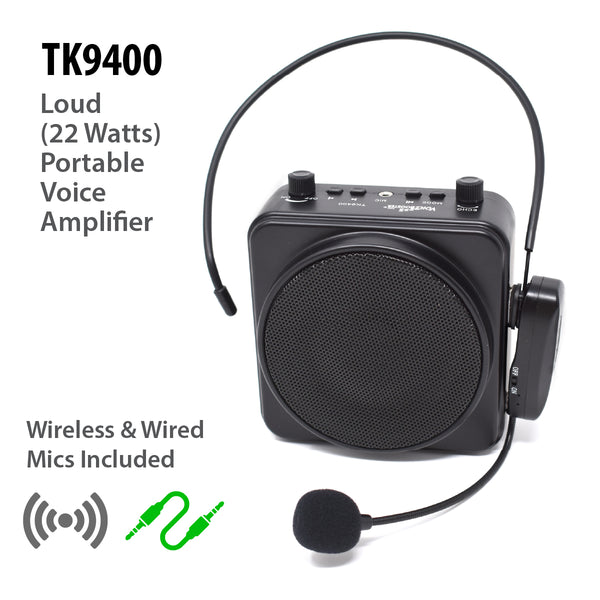 Wireless VoiceBooster TK9400 22watt Voice Amplifier