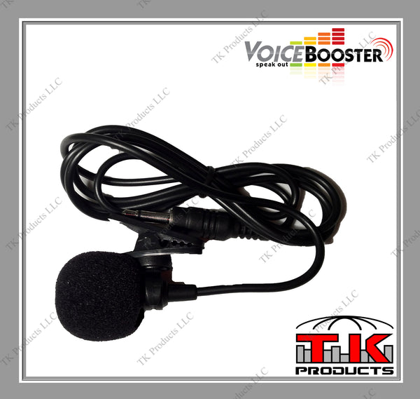 VoiceBooster Tie-Clip Microphone (Aker)-VoiceBooster-TK Products LLC
