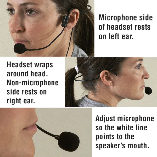 VoiceBooster Headset Microphone (Aker)-VoiceBooster-TK Products LLC