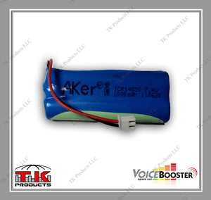 VoiceBooster Small Battery (1000mAH Li) (Aker)-VoiceBooster-TK Products LLC