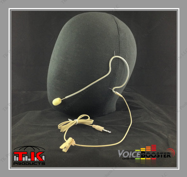 VoiceBooster Low Profile Light-Weight Single Ear-Hook Omnidirectional Microphone-VoiceBooster-TK Products LLC